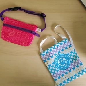 Build A Bear Fanny Pack and Drawstring Bag Set